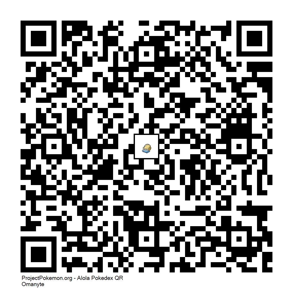 Cdigo QR de Omanyte